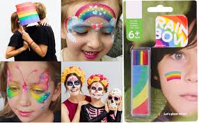 Stylish Women Jacket VIOLA HOUSE Rainbow Face Paint Stick
