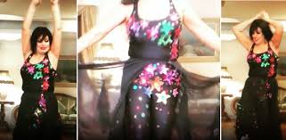 شاهد فيفي عبده تدعم شيرين بالرقص على احدى اغانيها جريدة نورت halter dress fashion dresses