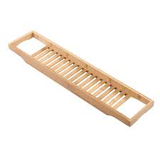 This innovative equipment dual function pieces and worse on the area of your bathroom, you can add more storage space. Bathtub Tray Rack Over Bath Tray Bamboo Bath Caddy Tray Bathroom Storage Stand Tray Tub Shower Caddy Wine Glass Holder Cocoarm Bathtub Caddy Bathroom Trays Home Kitchen
