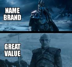 Check spelling or type a new query. Warcraft Memes On Twitter Name Brand Vs Store Brand