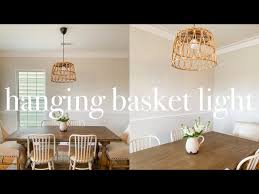 If there's one ikea pendant lamp we see time and time again, it's the sinnerlig. Hanging Basket Light Ikea Hack Turn Any Basket Into A Light Youtube