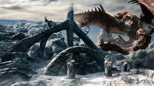 Skyrim Wallpaper 4k Stk Skyrim Drachentapete 1920x1080 Wallpapertip We have 57+ amazing background pictures carefully picked by our community.