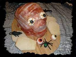Klar war das unhöflich zu sagen. Halloween Special 2012 Schinken Schadel Rezeptissimo Essen Schinken Halloween