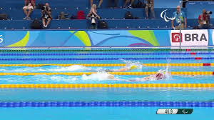 Sarah sjoestroem (24.83, 26.88) 51.71. Swimming Women S 100m Freestyle S6 Heat 1 Rio 2016 Paralympic Games International Paralympic Committee