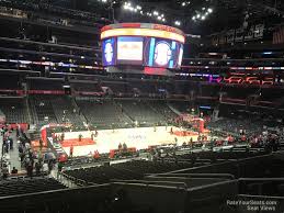 staples center premier 7 clippers lakers rateyourseats com