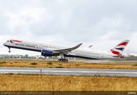 british airways takes delivery of its first a350 1000