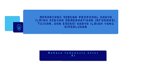 Di awal penyusunan proposal harus melakukan analisis masalah terlebih dahulu. Merancang Sebuah Proposal Karya Ilmiah Dengan Memerhatikan Informasi By Andiniamnah On Genially