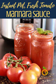 Instant Pot Marinara Sauce Is An Easy Marinara Sauce Recipe That Is A Must Have In Every K Fresh Tomato Recipes Easy Marinara Sauce Fresh Tomato Marinara Sauce
