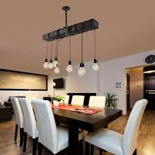 Rustic Wood Beam Light Modern Farmhouse Chandelier Rustic Etsy