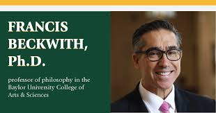 Dr. Francis Beckwith, professor of philosophy in the Baylor University  College of Arts & Sciences, has received one of 14 Freedom and Opportunity  Academic Prizes presented in 2024 by the Heritage Foundation.