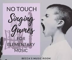 No Touch Singing Games For Elementary Music Becca S Music Room In 2020 Elementary Music Singing Games Music Therapy Activities
