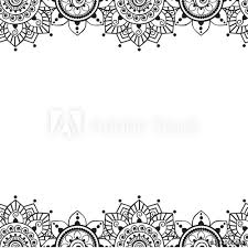 More than 3 million png and graphics resource at pngtree. Seamless Indian Borders Vector Abstract Floral Pattern 2 Stock Vector Adobe Stock