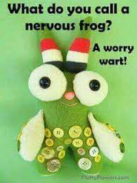 What Do You Call A Nervous Frog A Worry Wart Kid Friendly Jokes Work Jokes Knock Knock Jokes