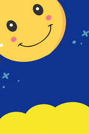 ابتسامة صفراء زرقاء رسوم متحركة 8 مايو العالمي يوم صورة الخلفية للتحميل مجانا