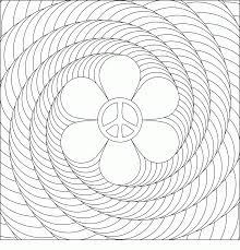 An illusion of relief with nested shapes a very hypnotic coloring page ! Optical Illusion Coloring Pages Printable Coloring Home