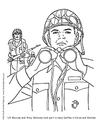 Veterans Day Coloring Pages Korea And Vietnam Veterans Veterans Day Coloring Page Coloring Pages Abstract Line Art