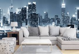 Fotobehang New York At Night 1 Fototapete Fototapete New York Tapeten
