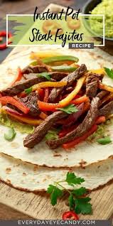 Close and seal the lid of the instant pot and press the meat button. Easy Instant Pot Steak Fajitas Everyday Eyecandy