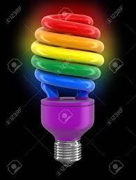 Multicolor Energy Saving Light Bulb Stock Photo Picture And Royalty Free Image Image 67793601