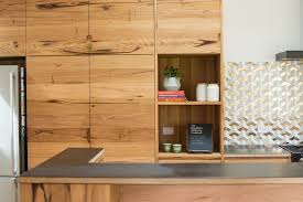 Our Bayside Melbourne Timber Joinery Project Features A Whole Kitchen Created From Recycled Messmate Woo Timber Kitchen Timber Vanity Recycled Timber Furniture