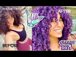 In this tutorial i'll show you the complete steps to go from black hair to plum coloured hair, no bleach needed. How To Dye Dark Hair Purple At Home With And Without Bleach