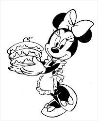 18, and the world's most beloved mouse is turning 89. Free 9 Minnie Mouse Coloring Pages In Psd Ai