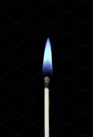 Burning Match Close Up On A Black Background Blue Fire Black Backgrounds Lifestyle Art Close Up