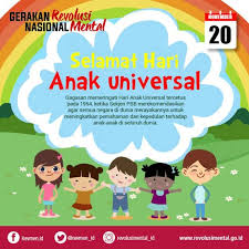 Itulah beberapa fakta menarik tentang hari anak sedunia 20 november. Hari Anak Universal Wujudkan Dunia Yang Ramah Bagi Anak Halaman All Kompasiana Com