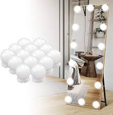 Led Vanity Mirror Lights Hollywood Style Vanity Make Up Light Ultra Bright White Led Dimmable Control Lights For Makeup Vanity Table Bathroom Mirror Cream Amazon Com