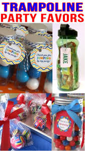 Candy Birthday Party Goodie Bag Ideas Trampoline Party Favors Trampoline Birthday Party Bags Goodie Bag More Ideas Get The B Trampoline Party Favors Trampoline Party Trampoline Birthday Party