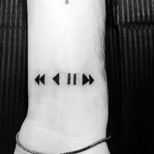 Music tattoos are popular for music lovers. Top 43 Simple Music Tattoos For Men 2021 Inspiration Guide Music Tattoos Wrist Tattoos For Guys Small Music Tattoos