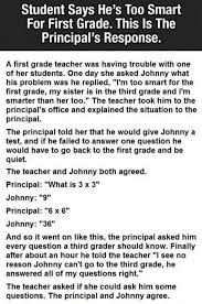 Student Says He S Too Smart For First Grade This Is The Principal S Response Getfunwith In 2020 Clean Funny Jokes Funny Stories For Kids Funny Stories
