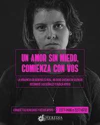 No más miedo, solo amor y respeto. Si sentís que estás en una relación  abusiva, tenemos toda una red de apoyo lista para vos, hablá sin miedo.  Contactá la Oficina de Gestión
