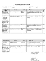 Maybe you would like to learn more about one of these? Soal Kisi Kisi Ujian Praktik Sma Jawabanku Id