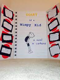 Diary Of A Wimpy Kid Project Reading Fair Wimpy Kid Reading Projects