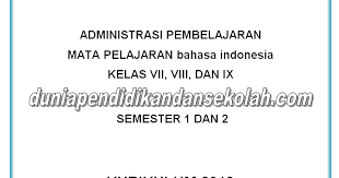 Download Silabus Rpp Skl Ki Kd Prosem Prota Bahasa Indonesia Kelas Vii 7 Viii 8 Dan Ix 9 Smp Kurikulum 2013 Revisi 2017 Dunia Pendidikan