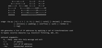 Xip Generates A List Of Ip Addresses To Bypass Security Measures Cyber Security Ip Address Cyber Security Security