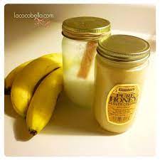 Banana oil can strengthen your hair roots and prevent hair fall by infusing the strands with vital nutrients. Deep Condition Banana Honey Coconut Oil Hair Mask Hair Hair Cabelo Quebrado Cabelo