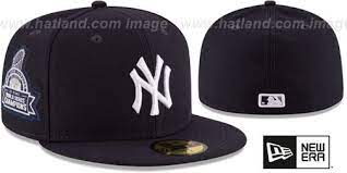 Yankees 27x Titles Side Patch Navy Fitted Hat By New Era Fitted Hats New York Yankee Hat New Era