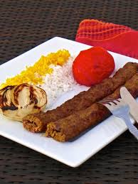 Chelo Kabab Koobideh Real Persian Recipe 196 Flavors Persian Food Chelo Kebab Persian Kebab Recipe