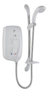 Mira Sport Electric Shower 7 5kw White Chrome Zmira 1 1563 001
