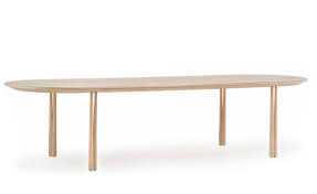 3098 x 1220 x 800mm h, 2ctns 2) arm chair bamboo table outdoor furniture home furniture. Elliot Oblong Dining Table 051 Hivemodern Com