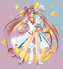 I am sailor chibi moon! The Moon At Your Feet By Iridiosarts On Deviantart Sailor Chibi Moon Chibiusa And Helios Sailor Moon