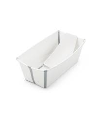 Foldable and storable baby bath. Stokke Flexi Bath Bundle Tub With Support