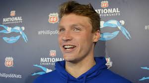 Bobby finke is first men's 800 freestyle gold medal in olympic history Bobby Finke Talks Scooter Accident Second National Title Video Interview