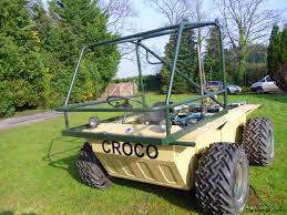 It is powered by a 55hp engine and once you leave the safety of land, the rear. Croco Atv Amphibious 4x4 Military Vehicle Amphibious Vehicle