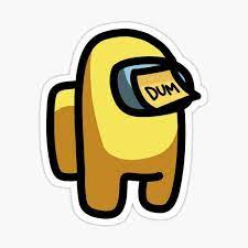 Dum Amarillo Entre Nosotros Personaje Millones De Disenos Originales Hechos Por Artistas Independ Pegatinas Bonitas Pegatinas Peliculas Infantiles En Espanol