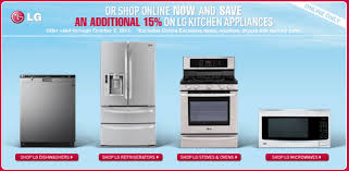 Lowes canada kitchen appliance packages. Lowe S Canada Offers Get 15 Off Kitchen Appliance Canadian Freebies Coupons Deals Bargains Flyers Contests Canada