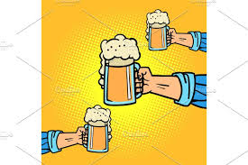 Maybe you would like to learn more about one of these? Beer Foam Isolate On White Retro Vector Illustration Beer Illustration Cartoon Pop Art