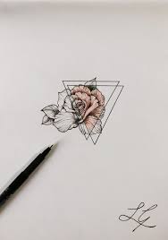 Geometric Tattoo Tattoos Inspiracoes Interest Pinterest Analiceduarte Ge Geometric Tattoo Tattoo Design Drawings Flower Tattoo Designs
